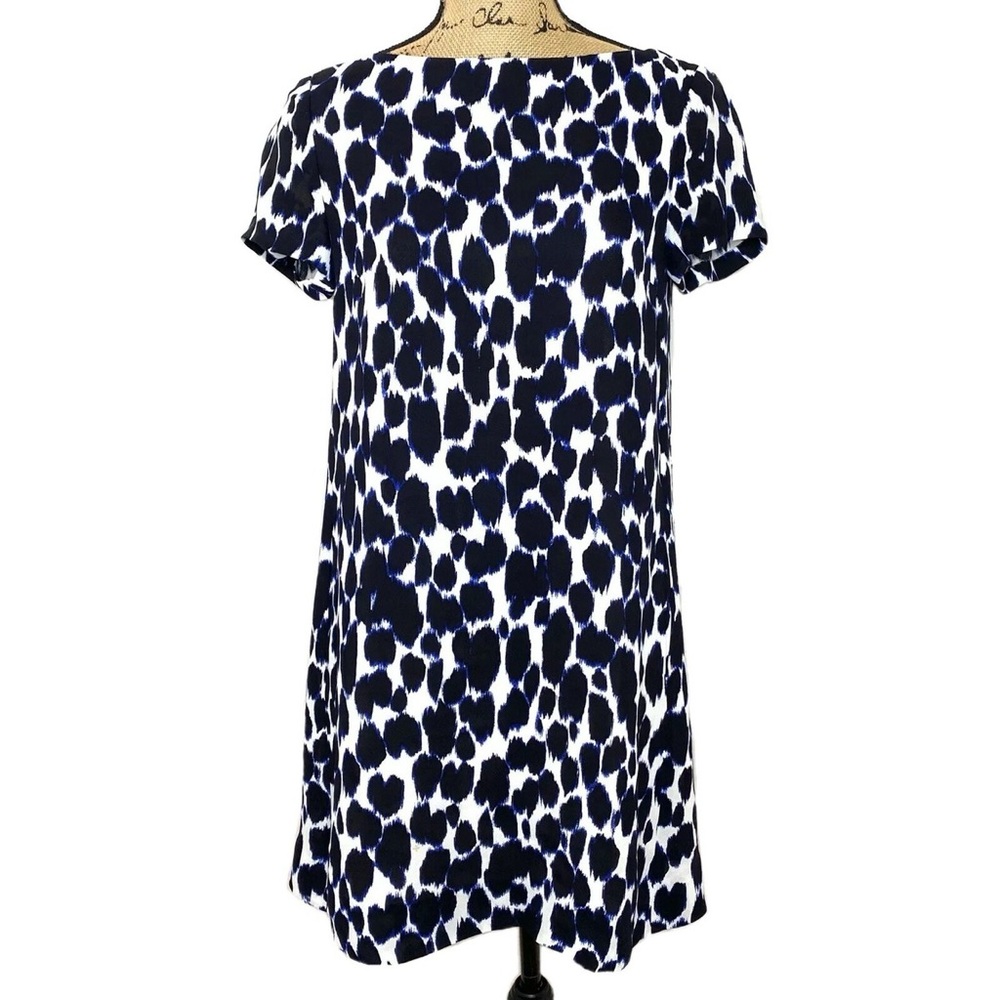 Kate Spade Leopard Print/Water Color Shift Dress